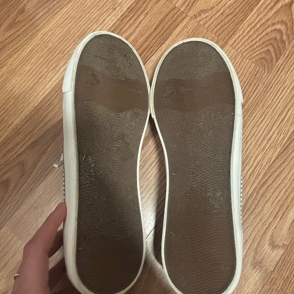 Tommy Bahama Blue & White Striped Sneakers Size 10 - Picture 6 of 10